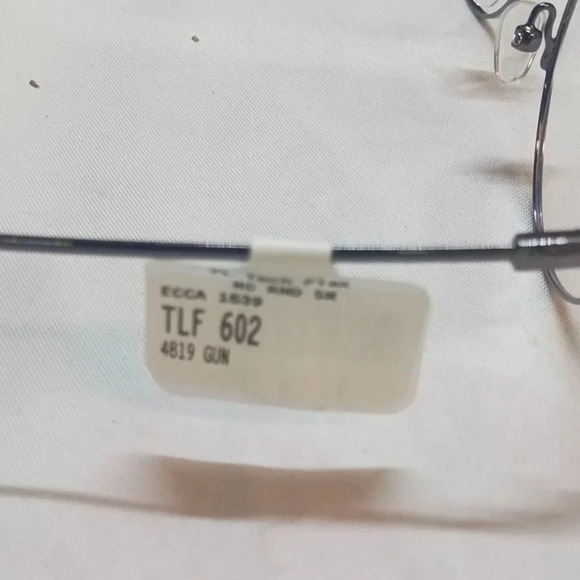 NWT MEN'S TECHNOLITE EYEGLASS FRAMES 602 GUNMETAL - Picture 6 of 6
